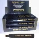 Caneta money test (detecta dinheiro falso) 5000 (testes)